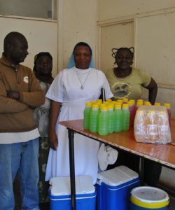 Items distribution in Malawi