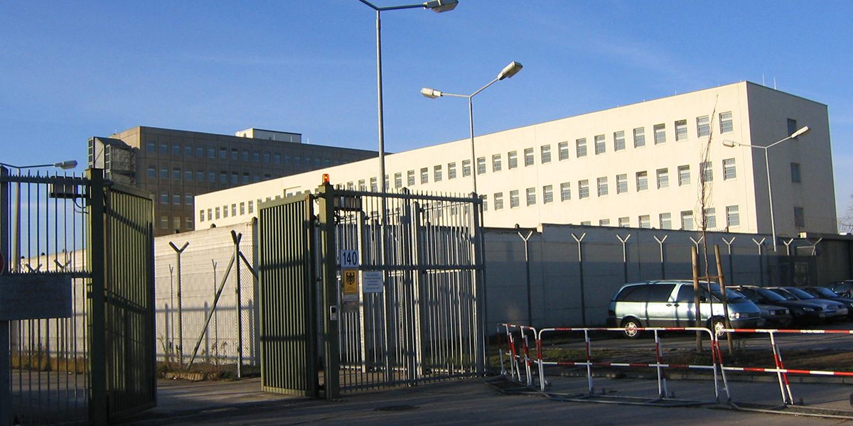 Uno de los centros de detención en Alemania donde el JRS proporciona atención pastoral.